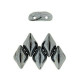 Matubo GemDuo Beads 8x5mm Hematite